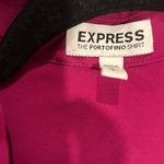 Express Portofino Burgundy Blouse size Small Purple Photo 7