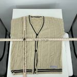 Women's Cardigan Star Embroidery Knit Open Front Cardigan V Neck Long Sleeve Photo 4