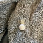 American Vintage Vintage Women’s Four Button Fur Coat Bell Sleeve Size 46” Chest M/L Photo 5