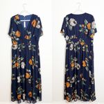 Baltic Born NWT Birdie Midnight Navy Floral Maxi Dress 3X Photo 4