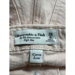 Abercrombie & Fitch The 90's Relaxed Fit Light Pink Curve Love Size 2L NWT Photo 3