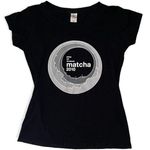 Y2K Asian Art Museum Matcha 2010 Graphic Short Sleeve Black T Shirt Women’s L Size L Photo 0