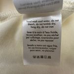 We Wore What  Sz XXL 2XL Ecru Cotton Jersey Halter Cowl Mini Dress Open Back Photo 6