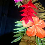 Diane Gilman  Silk Long Sleeves Sleeve Top Set Size Large Photo 6