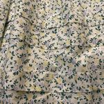 Mable Poplin Puff Sleeve Floral Dress Womens Size Large Cottage Prairie Green Photo 9