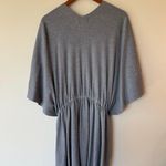 Citrus & Lemon Dolman Sleeve Tie Waist Kimono Cardigan Grey Women's Size Small Gray Photo 1