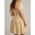 SELKIE The Villa Drawsring Ruched Mini Dress, Romantics, XL Photo 3