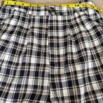 Korean Mishow punk rock goth black white high rise checkered plaid dress pants S Photo 11