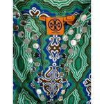 Tory Burch Stephanie Mirror Embellished Tunic Top Boho Long Sleeve 0 Photo 3
