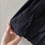 ZARA Black Oversized Flowy Shorts size Large Photo 1