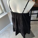 Old Navy  Black Swiss Dot Cami tiered Sun Dress‎ size small Photo 1
