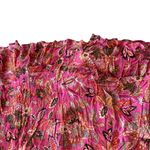 Sigrid Olsen Vintage 90s Dead Stock  Pink Floral Skirt Ruffle NWT Boho Photo 2