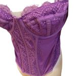 Urban Outfitters NWT Corset Crop Top Lace Bustier L Photo 3