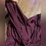 Victoria's Secret Nwot purple Victoria’s Secret ruched one piece bathing suit Medium bow spring Photo 2