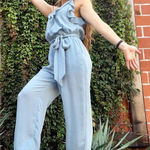 Essue  Soft Blue Jumpsuit Photo 0