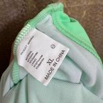 Minty Bright Green Tie Waist One Shoulder Cutout Monokini Swimsuit XL NWOT Photo 4