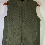 Tribal Vest Sleeveless Jacket Womens Large Green Zip Lined Hiking Walking Mom‎ Photo 0