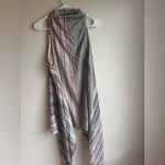 Francesca's Multicolor Striped Cardigan Sleeveless One Size NWT Red Photo 4