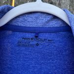 Nike  Golf Quarter Button Performance Polo Tank Blue Medium Photo 1
