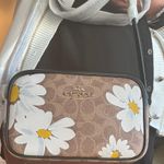 Coach Authentic Signature canvas/ smooth leather top zip Crossbody Photo 9