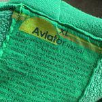 Aviator Nation  Hoodie Sweatshirt Womens Green Comfy Size Xlarge Photo 5
