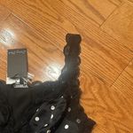 Emory park Black and White Polka Dot Tank Top Photo 3