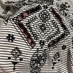 Eyeshadow  small tank geometric striped design sheer design in front comfy new Photo 6