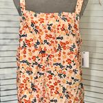 Floral Halter Top, XL Orange Photo 0