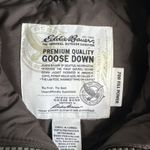 Eddie Bauer Women's Medium Premium 700 Fill Goose Down Brown Vest Fur Neck Photo 2