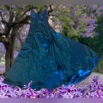 CESAR ROSARIO Ladies Blue Formal Dress Ball Gown Asimétrico Wedding Party . PROM Size undefined Photo 3