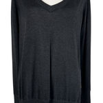 Lululemon Long Sleeve Cowl Back Dark Grey Women’s Sweater Size Large Photo 0