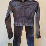 PINK - Victoria's Secret Victoria secret pink gray seamless leggings and matching top size small Photo 0