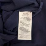 Ralph Lauren NWT  Navy Blue Buckle Belt Sleeveless Jersey‎ Chiffon Dress Size 12 Photo 9