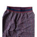 ACOTE Cotelac Burgundy Navy Striped MIDI Skirt Suze US XL Photo 5
