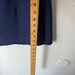 Rock & Republic Womens Navy Blue Shirt Size L Sparkle Casual Going Out Dark Photo 4