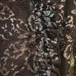 H&M x The Vampire's Wife Dress Black Silver Mystique Lace Goth Witchy Emo XS Photo 3