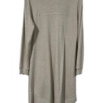 Sundance Size L Thea Dress Thermal Beige Asymmetrical Long Sleeve Scoop Neck Size L Photo 7