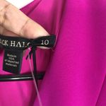 Black Halo NEW  Maricopa Puff Sleeve Belted Romper in Vibrant Pink Women's Sz 10 Photo 7