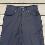 Black Vincente Nesi Cargo Carpentar Pants High Rise Straight Leg Lightweight Size 32 Photo 3