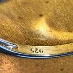 Sleeping Beauty Turquoise Sterling Silver Stackable Ring Set Size 6 Photo 5