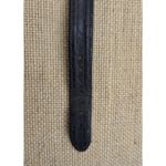 Brighton  Taxco Womens Silver Square Dial Black Leather Bracelet Wristwatch Photo 5