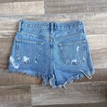 AGOLDE Parker Cut Off Denim Shorts - Swap Meet - Size 23 Photo 3