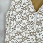 Kathleen Kirkwood Womens Lace Babydoll Top Size‎ S Cottagecore Romantic Boho Y2K Tan Photo 2