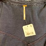Free People Western Navy Button Up Long Sleeve Top Small new with tag Photo 7