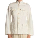 Alex Mill Officer’s Chore Jacket Safari Utility Coat Natural Cream Medium Photo 1