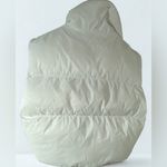 SETA T NWT White Cropped Puffer Vest Photo 1