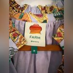 Farm Rio  M Lilac Mixed Fruits Midi Dress Photo 7