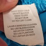 Love Reign Love Rein Turquoise Metallic Knit Bodycon One Shoulder Dress Size Medium Photo 8