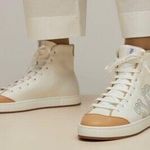 Max Mara  Tabei leather high-top sneakers 39.5 Photo 0