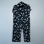 Draper James Navy Blue Magnolia Floral Printed Pajama Set Size XL Photo 6